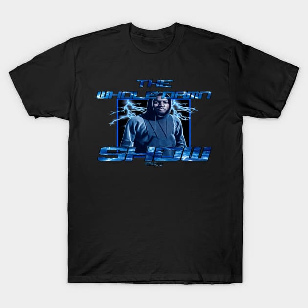 The Show Design 1 T-Shirt by SGW Backyard Wrestling